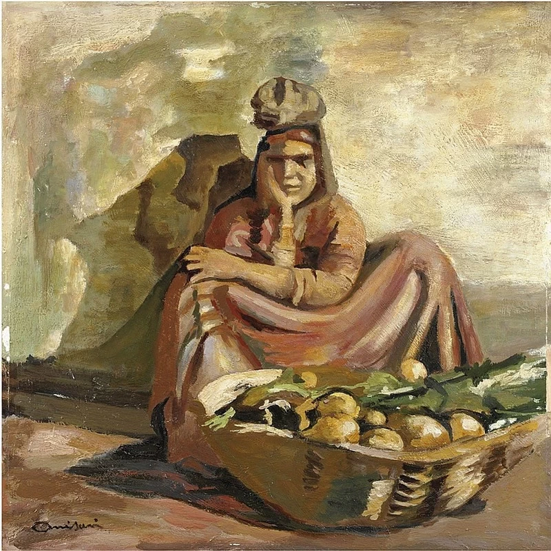 Venditrice di frutta